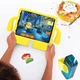 Противоударный детский чехол STR EVA для iPad Air 11 (2024) человечек с ручками Yellow - изображение 6