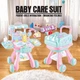 Ігровий набір SD Toys Baby care suit Догляд за лялькою 3в1 візок для малюка світлові звукові ефекти - зображення 4