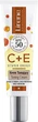 Тонирующий крем для лица - Lirene C + E Vitamin Energy Toning Cream SPF 50 30ml (1393356-26181307) - изображение 1