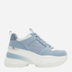 Sneakersy damskie na wysokiej platformie ALDO 13711844-420 37 (6.5US) 23.4 cm Niebieskie (58822372676) - obraz 1