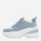 Sneakersy damskie na wysokiej platformie ALDO 13711844-420 37 (6.5US) 23.4 cm Niebieskie (58822372676) - obraz 3