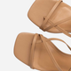 Sandały damskie na słupku ALDO 13655414-259 37 (6.5US) 23.4 cm Ciemnobeżowe (57005591491) - obraz 3