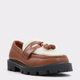 Loafersy damskie skórzane ALDO 13672328-220 41 (10US) 26.4 cm Brązowe (57005701432) - obraz 2