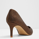 Жіночі човники ALDO 13736268-201 36 (6US) 23 см Темно-коричневі (58822805761) - зображення 4