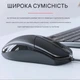 Современная компьютерная проводная мышка m-045 черная - изображение 6
