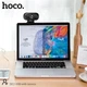 Веб-камера со встроенным микрофоном Web Камера HOCO USB web camera with Audio focus DI11 с возможностью вращения на 360 градусов |2KHD, 4Mpx, 1.5m|, black - изображение 2