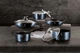Набір посуду 12 предметів Berlinger Haus Metallic Line Aquamarine Edition (BH-6101) - зображення 3