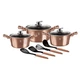 Набор посуды 10 предметов Berlinger Haus Metallic Line Rose Gold Edition (BH-6151) - изображение 1