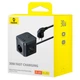 Сетевой фильтр Baseus PowerCombo Cube Power Strip 3*AC 2*USB 2*Type-C 1,5м 4000W (E00066400117-00) Black - изображение 7