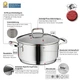 Garnek z pokrywką Kela Flavoria 20 cm 2.4 l (4025457101724) - obraz 4