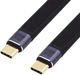 Кабель переходник USB Type-C M/M (40Gbps, 8K, USB 4.0, PD240W) E-Mark Chip Metal T5, 13 см (48786) - изображение 8