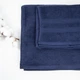 Рушники бавовняні ПЕТ 50х90/70х140 см 2 шт (500 г/м2) Dark Blue - зображення 5