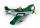 Конструктор блочный Sluban Истребитель P-51 Mustang 323 детали 1 фигурка M38-B0857 - изображение 2