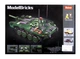Конструктор блочный Sluban Шведский боевой танк STRV 103 692 детали 2 фигурки M38-B1010 - изображение 6