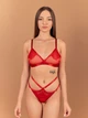 Бюстгальтер без косточек brabrabra Жага SLZ26301014 XS Красный (6905684699226) - изображение 6