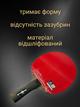 Ракетка для настольного тенниса 5 звезд карбоновая профессиональная пятизвёздочная теннисная настольная липкая 7 слойная универсальная для пинг понга Loki K5 star Pro с углеродной технологией высокая скорость мощный контроль ТБRL005 + подарок чехол - изображение 5