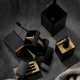 Органайзер для ванної Kela Cube чорний (23687) (4025457236877) - зображення 5