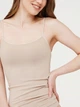 Майка нательная женская Giulia Camisole S/M Бежевая (4823116912175) - изображение 4