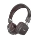 Наушники HOCO Earl BT headphones W56 | BT5.4, AUX, USB-C, 28h | коричневые - изображение 1