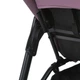 Дитяча прогулянкова коляска Bambi бузкова M 4249-2 Mauve Matt, коляска-книжка - зображення 6