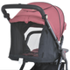 Детская прогулочная коляска EL CAMINO DYNAMIC PRO ME 1053-3 Dusty Rose , коляска-книжка всесезонная розовая - изображение 11
