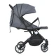 Дитяча коляска прогулянкова сіра Bambi M 5727 FLASH Gray, коляска-книжка - зображення 4