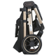 Детская прогулочная коляска EL CAMINO DYNAMIC PRO Special Black ME 1053G-2 , коляска-книжка всесезонная ЧЕРНАЯ - изображение 8