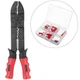 Набор инструментов Intertool 100 ед Cr-V трещотки 1/4" 1/2" 72T торцевые головки 4-32 мм биты SL PH Torx Hex съемник изоляции ключи кейс (000073422) - изображение 9