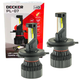 Автомобильные светодиодные LED лампы в фару головного света Decker LED H4 6000K 12000Lm PL-07 9-32V 60W - изображение 1