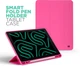 Чехол для планшета ArmorStandart Smart Fold Pen для Xiaomi Redmi Pad Pro/Poco Pad с креплением для стилуса Rose Red (ARM81436) - изображение 3