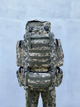 Тактический военный рюкзак 110л Cordura 1200D водонепроницаемый с системой MOLLE Пиксель - изображение 2