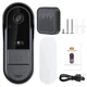 Умный дверной звонок с камерой Wi-Fi Tuya и встроенным аккумулятором M-9-Black - изображение 6