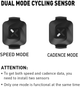 Датчик каденса / скорости XOSS Vortex для велосипеда беспроводной с ANT+/Bluetooth 2 режима работы - изображение 4
