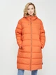 Пуховик зимовий довгий жіночий Jack Wolfskin Crystal Palace Coat 1204131_3034 XS Жовтогарячий (4060477625829) - зображення 1