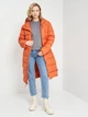 Пуховик зимовий довгий жіночий Jack Wolfskin Crystal Palace Coat 1204131_3034 XS Жовтогарячий (4060477625829) - зображення 3