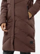 Пуховик зимний женский Jack Wolfskin Marienplatz Coat W 1206971_5165 XS Коричневый (4064993844528) - изображение 5