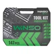 Профессиональный набор инструментов Winso Pro 147 ед. трещотки и головки для механиков и техников (LI-D_22-O) - изображение 2