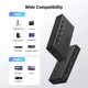 Комутатор HDMI UGREEN CM568 5в1 4K 60 Hz Black (90512) - зображення 3