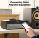 Bluetooth-адаптер Ugreen CM123 Bluetooth 5.3 HiFi аудио AUX приемник 2RCA 3.5 mm Аккумулятор 8ч (30445) - изображение 4