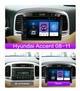 Штатна Магнітола Hyundai Accent 2009-2011 4/64 8 ядер XYAuto 4G DSP CarPlay на Android (М-ХАкц-9-М4) - зображення 6