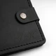 Мужское портмоне из натуральной кожи в деревянной коробке, Black, Malina Leather - изображение 4