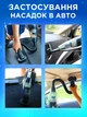 Автомобільний пилосос портативний маленький колбовий автопилосос ручний вакуумний акумуляторний бездротовий для прибирання машин авто дрібних крихт на кухні та прибирання меблів автомобільні пилососи rundong в машину авто пилосос 12V чорний на акумуляторі - зображення 3