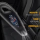 Автомобільний пилосос портативний маленький колбовий автопилосос ручний вакуумний акумуляторний бездротовий для прибирання машин авто дрібних крихт на кухні та прибирання меблів автомобільні пилососи rundong в машину авто пилосос 12V чорний на акумуляторі - зображення 9