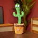 Дитяча плюшева інтерактивна музична іграшка Яктус танцює Dancing Cactus - зображення 2