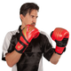 Боксерские перчатки Century Kickboxing Gloves C-GEAR Integrity WAKO approved (115541-903) Red/Black 10 унций - изображение 8