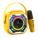 Портативная Bluetooth колонка V11 + 2 микрофона Yellow - изображение 1