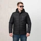Мужская куртка демисезонная большого размера UF-Fashion 65-CKF 64 черный - изображение 2