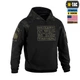 Кофта M-Tac Hoodie Combat Black Multicam XS - изображение 3