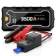 Пускозарядное устройство Бустер для авто JUMP STARTER CY35 BOOST мощный старт 3500A пиковый ток 2000A пусковой - изображение 2