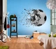 3D Фото Обои PHOTODECOR "Разрыв футбольного мяча" - изображение 4